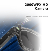 Lunettes intelligentes avec caméra et enregistrement vidéo, assistants vocaux, appels musicaux, lunettes de soleil intelligentes