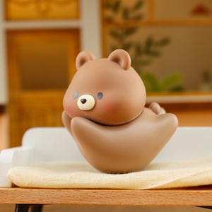 <span class=keywords><strong>Petites</strong></span> décorations en résine de cochon Pipi, style dessin animé mignon, directement de l'usine, pour cadeaux d'anniversaire à des amis, avec possibilité de personnalisation pour cheveux - Product Image 6