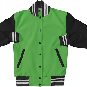 Veste coupe-vent en toile pour homme, légère et tendance, style varsity, avec logo personnalisé pour l'entraînement/les sports - Product Image 1