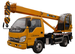 מנוף משאית <span class=keywords><strong>8</strong></span> טון עם זרוע טלסקופית הידראולית להרמת בנייה - Product Image 3
