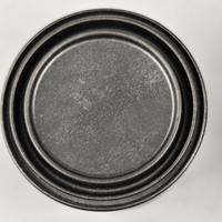 Boîte en fer blanc vintage premium hermétique, conteneur métallique déformé pour l'emballage de thé en vrac, café et aliments