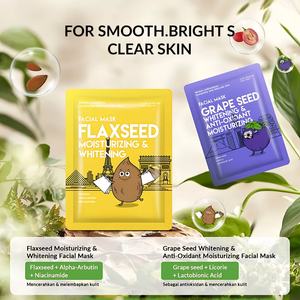 Mascarilla Facial Halal de 25 ml con Extracto de Semilla de Uva, Blanqueadora, Antioxidante e Hidratante - Product Image 5