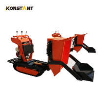 Certification CE tracteur hydraulique chargeur camion mini dumper pour ferme usage domestique chenille chargeur moteur nouveau utilisé