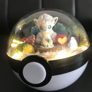 DIY dekorative Kit Figur liefert runde Form Pflanze Tier Winter figuren Leuchten Custom Design Terrarium - Product Image 1