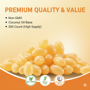 Cápsulas de Gel Suave 5000 UI Vitamina D3 K2 Aceite de Coco Alta Absorción Apoya <span class=keywords><strong>la</strong></span> Salud Ósea, Cardíaca e Inmunológica <span class=keywords><strong>para</strong></span> Adultos 300 - Product Image 6