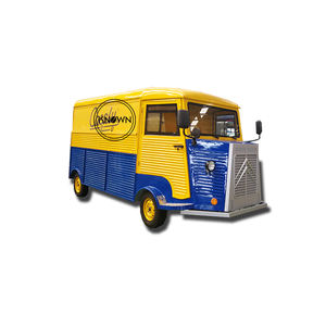 Camion de nourriture électrique unique OEM, chariot à glaces personnalisé avec certification CE, camion de vente de nourriture rapide en acier inoxydable - Product Image 2