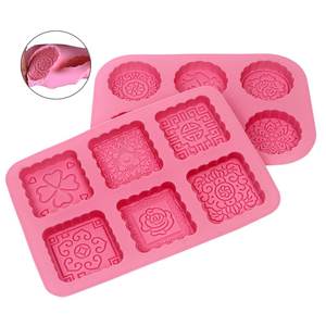 Cetakan Kue Bulan Kustom Silikon Nampan Kue Bulan Kualitas Makanan Tidak Lengket - Product Image 6