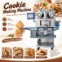 Machine automatique de découpe de fil pour la fabrication de biscuits, machine commerciale de formage de biscuits pour la production en boulangerie et en usine alimentaire
