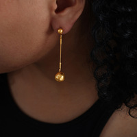Vente en gros de bijoux pour femmes en acier inoxydable plaqué or 18 carats, boucles d'oreilles, bracelet, collier, ensembles de bijoux pour femmes