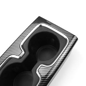 Portavasos para Consola Central con Textura de Fibra de Carbono Pulida para GMC SIERRA, Piezas de Automóvil Transfronterizas 23467147 - Product Image 4