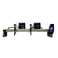 Machine de découpe plasma/flamme cnc, livraison gratuite, type portique