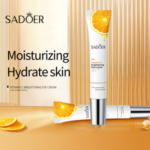 Vendite calde cura della pelle biologica SADOER vitamina C sbiancante schiarente lenitivo idratante cura della pelle Set crema per gli occhi siero crema per il viso - Product Image 4