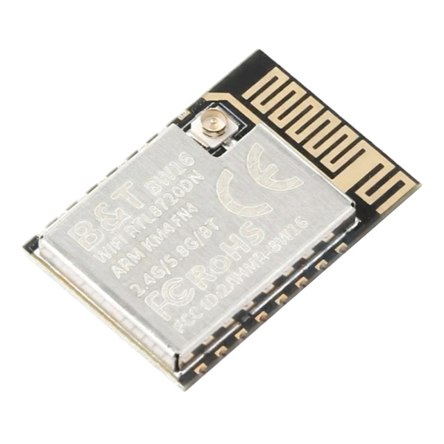 BW16 RTL8720DN Dual-Band Wi-Fi  5.0 Module with IPEX Connector Support 2.4G/5GHz BLE 5.0 Wireless SoC Transceiver