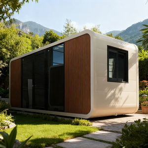 Maisons préfabriquées d'hôtel, <span class=keywords><strong>maison</strong></span> capsule Apple, 1 à 4 chambres, cabine pod Apple - Product Image 1