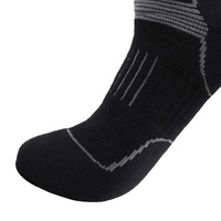 Chaussettes de randonnée en laine pour hommes-Soutien de cheville extérieur en éponge, rembourrées pour la marche et le trekking
