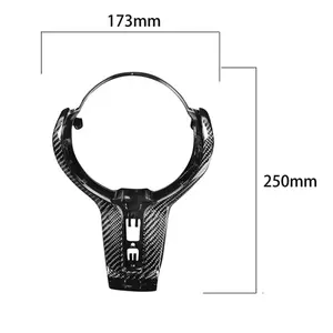 Dayung Roda Kemudi Trim, Serat Karbon untuk M-sport F20 F22 F30 F31 F32 F33 F36 F10 M F06 F12 F13 X5 F15 X6 F16