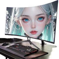 Moniteur de jeu FHD 27 pouces pour PC Écran HD VGA utilisé Moniteur LED professionnel