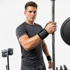 SAAR INDUSTRIES Support de poignet durable en néoprène avec boucle antidérapante pour le pouce, robuste pour l'entraînement de musculation - Product Image 1