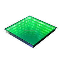 Piste de danse interactive lumineuse avec lumières LED magnétiques 3D filaires et contrôle DMX512, indice de protection IP65, pour discothèque et scène