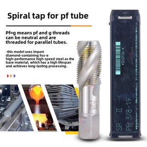 Z-PRO Yamawa G/pF/npst1/4 1/8 3/8 1/2 họng chủ đề xoắn ốc tap <span class=keywords><strong>Metric</strong></span> vật liệu thép không gỉ Chủ Đề Công cụ cắt - Product Image 4
