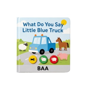 Livre sonore Noisy Baby Little Blue Truck avec interrupteur marche/arrêt (20 cm) - Édition éducative <span class=keywords><strong>pour</strong></span> bébés (7-12 <span class=keywords><strong>mois</strong></span>) - Product Image 2