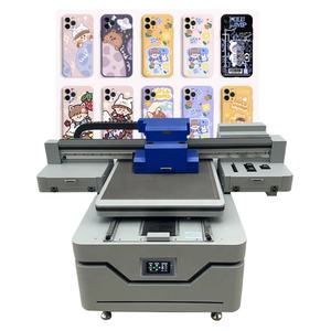 Impresora Plana de Alta Velocidad en Oferta, 6090 con Tinta UV para Carcasas de Teléfono, Vidrio, Madera y Metal - Product Image 1