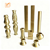 Magnifiques colliers de balustre ronds en aluminium noir et doré de 5/8 po pour balustres, balustrades, garde-corps intérieurs et décoration d'escaliers