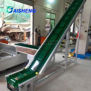 ناقل حزامي عالي الانحدار من البي في سي 30-60 ° لمعالجة الحبوب والبذور في المصانع الزراعية - Product Image 2