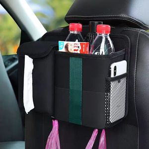 Bacs suspendus pour voiture Rangement des aliments Organisateurs de voiture portables Cartoon Pliable Sacs poubelle pour siège arrière de voiture - Product Image 4