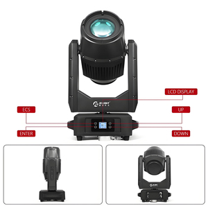 Luce a testa mobile esterna IP67 impermeabile RGB 3 in1 380W 480W 580W luce a fascio da concerto per eventi sportivi controllata <span class=keywords><strong>DMX</strong></span> - Product Image 3