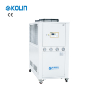 Refroidisseur d'eau industriel refroidi par air de 10 CV pour le refroidissement des équipements optoélectroniques semi-conducteurs
