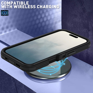 Nouvelles coques Defender Plus avec clip ceinture et béquille, protection intégrale robuste pour <span class=keywords><strong>iPhone</strong></span> 16 15 14 13 12 <span class=keywords><strong>11</strong></span> 8 Pro Max, échantillon gratuit - Product Image 6