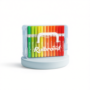 Set di 48 Pennarelli Acrilici Ruibrand per Disegno Artistico, Uso Scolastico e d'Ufficio - Product Image 2