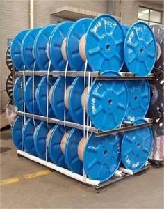 Draht transports pulen rolle Metall flansch Prozess Spulen kabel Stahls pulen kabeltrommeln - Product Image 5