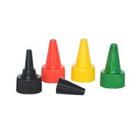Bouchons compte-gouttes à bec torsadé 18mm 20mm 22mm 24mm 28mm 38mm Encre à colle Emballage chimique