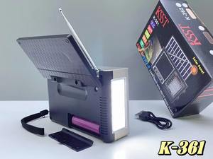 <span class=keywords><strong>K361</strong></span>ไฟฉายพลังงานแสงอาทิตย์แนววินเทจ AM sw1-6คลื่น8วงคลื่นสั้นลำโพงวิทยุพกพาแบบพกพาโบราณระยะไกล - Product Image 6