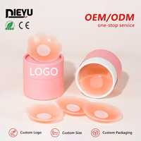 Cache-tétons invisibles en silicone OEM en gros, imperméables, sans couture, réutilisables, effet liftant, accessoires de soutien-gorge pour femmes