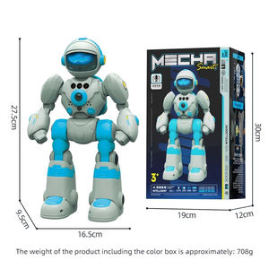 Robot de Diálogo Educativo Inteligente con Grabación por Presión Prolongada, Juguete Electrónico Musical para Niños y Niñas, Hecho de ABS - Product Image 5