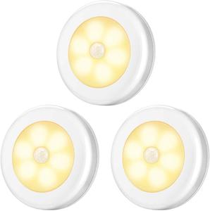 Bán buôn 6 LED ánh sáng ban đêm hồng ngoại PIR cảm biến chuyển động dò không dây trong nhà tự động On/Off Closet tường Đèn pin Điện - Product Image 4