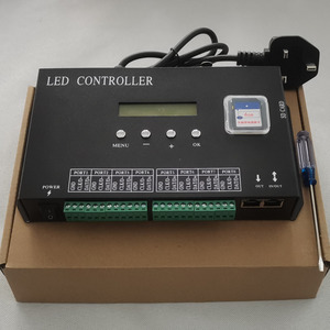 Contrôleur LED Artnet DMX512 8 canaux H807sa, pilote de pixels programmable, équipement de contrôle d'éclairage de scène professionnel, haute stabilité - Product Image 1