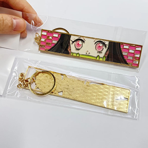 Kpop-Llavero de Metal Recargable con Mosquetón de Cazadores de Demonios, Llavero de Anime con Bordado de <span class=keywords><strong>Manga</strong></span> Jet, Regalo para Anime - Product Image 2