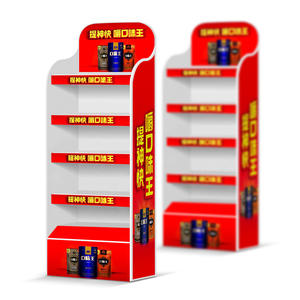 Personalizzato su misura PVC pannello di esposizione Stand Snack Candy bancone Display per negozi supermercato - Product Image 3