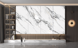 Pannello Murale Moderno Europeo <span class=keywords><strong>in</strong></span> PVC Effetto Marmo, Anti-Umidità e Impermeabile <span class=keywords><strong>in</strong></span> WPC Carbone di Bambù, Rivestimento <span class=keywords><strong>in</strong></span> <span class=keywords><strong>Legno</strong></span> con Design Geometrico <span class=keywords><strong>per</strong></span> <span class=keywords><strong>Camera</strong></span> <span class=keywords><strong>da</strong></span> <span class=keywords><strong>Letto</strong></span> - Product Image 6