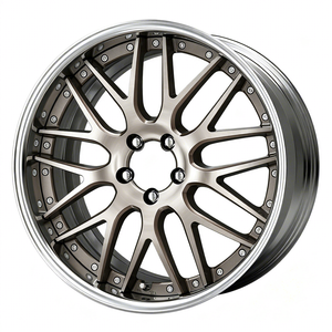 Rines de Aleación de Aluminio Forjado Hunt Lanvec LM1, 4 Piezas, 64mm OD/62mm ID, Tapas para Rines <span class=keywords><strong>BMW</strong></span> E90 F30 <span class=keywords><strong>Mini</strong></span> <span class=keywords><strong>Cooper</strong></span> F56 John, 18 19 20 Pulgadas - Product Image 6