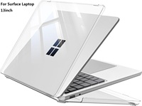 Coques pour Surface Laptop 2025 2026 Modèle 2095 13 pouces – Protection rigide transparente à clipser pour ordinateur portable