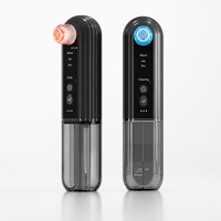 Appareil de nettoyage facial électrique à double réservoir, à circulation d'eau, pour éliminer les points noirs, avec logo personnalisé OEM ODM, compresse chaude et froide