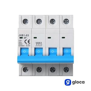 Disjoncteur Gloca JXB1 4P 380V 32A 6KA pour protection électrique - Product Image 4
