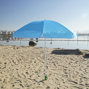 2024 высококачественный легкий складной пляжный зонт UV50 + для пляжа или сада и на открытом воздухе портативный зонт от солнца - Product Image 2