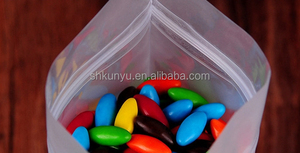 Venta al por mayor reutilizable Mylar Ziplock resellable Stand-Up bolsas de plástico dulces bolsita comida mascota gelatina goma de mascar comida enlatada - Product Image 6