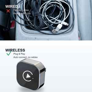Adaptateur sans fil <span class=keywords><strong>CarPlay</strong></span> Android Auto, dongle USB pour voiture, convertit le <span class=keywords><strong>CarPlay</strong></span> filaire d'usine en sans fil, plug and play, taille <span class=keywords><strong>mini</strong></span> - Product Image 4